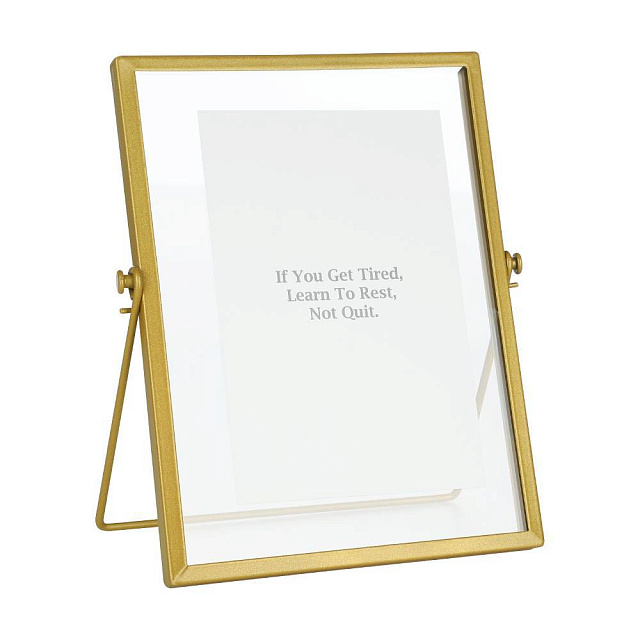 423004 Фоторамка RENABIE, L153, B12, H205, сталь, стекло, золотой в Санкт-Петербурге 423004 Фоторамка RENABIE, L153, B12, H205, сталь, стекло, золотой