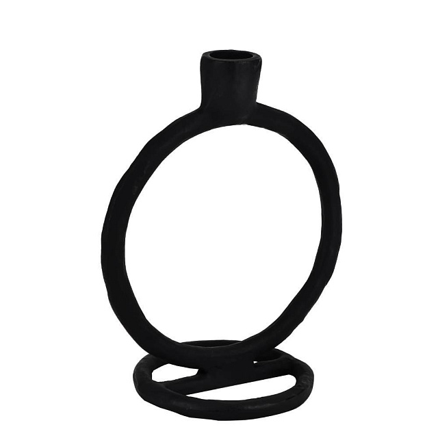 422019 Подсвечник NUMAZU, L155, B100, H190, алюминий, черный в Санкт-Петербурге 422019 Подсвечник NUMAZU, L155, B100, H190, алюминий, черный