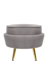 Пуф Pearl Adorn Grey в Санкт-Петербурге