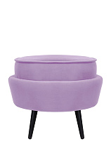 Пуф Pearl Adorn Purple на черных ножках в Санкт-Петербурге