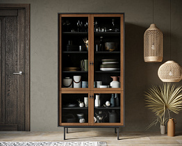 Шкаф четырьмя дверками "Emerson" арт EM09