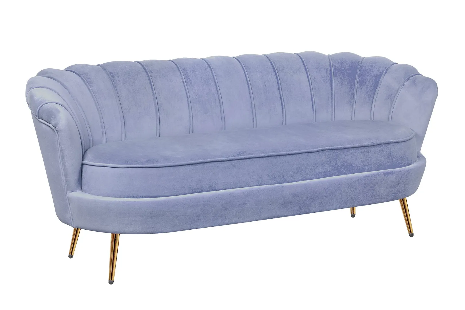 купить Трехместный диван ракушка для гостиниц Pearl Triple Blue в Санкт-Петербурге