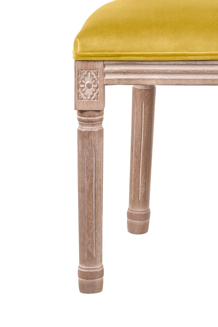 Стул с круглой спинкой Volker Oak Yellow в интерьере в Москве Стул с круглой спинкой Volker Oak Yellow в интерьере