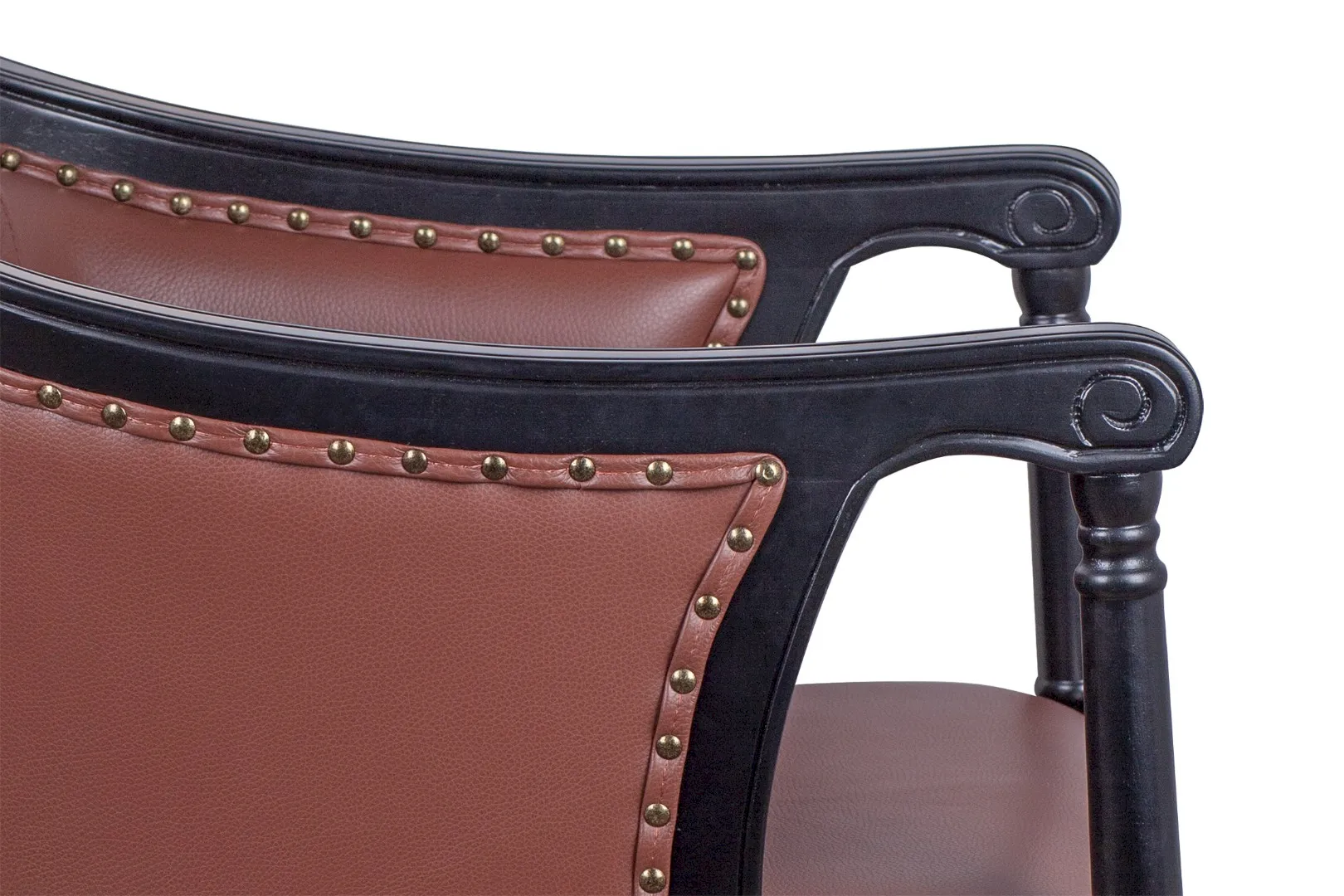 Кресло Valene Brown Leather в интерьере в Москве Кресло Valene Brown Leather в интерьере в Санкт-Петербурге