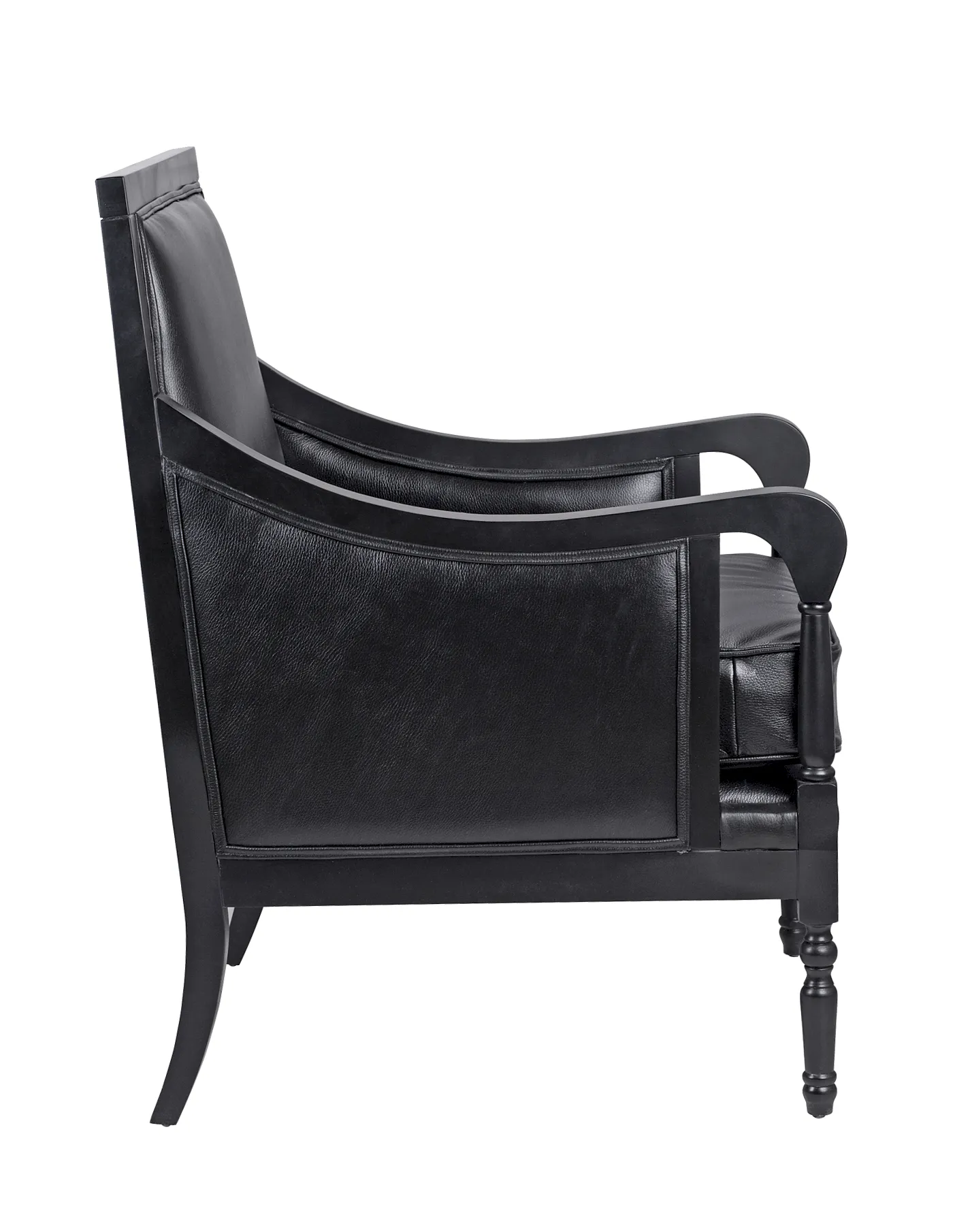 заказать Классическое американское кресло Colin Black Leather в Санкт-Петербурге