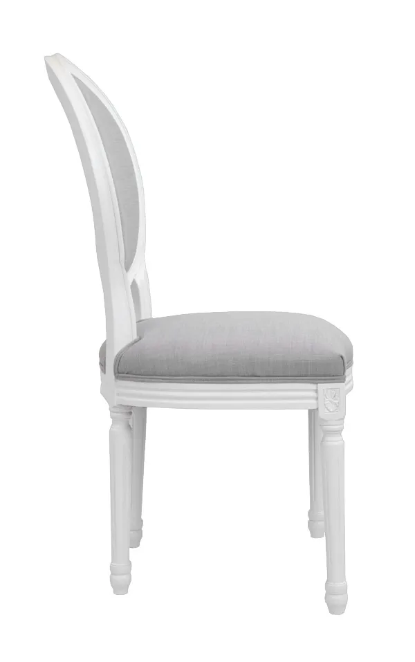 купить Дизайнерский обеденный стул Miro White and Grey в Санкт-Петербурге