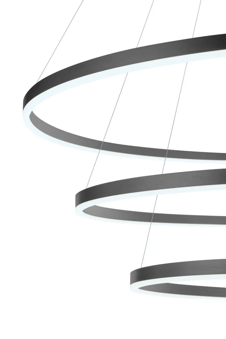 стильные Люстра Orblaze 3 rings 600 black в Москве стильные Люстра Orblaze 3 rings 600 black