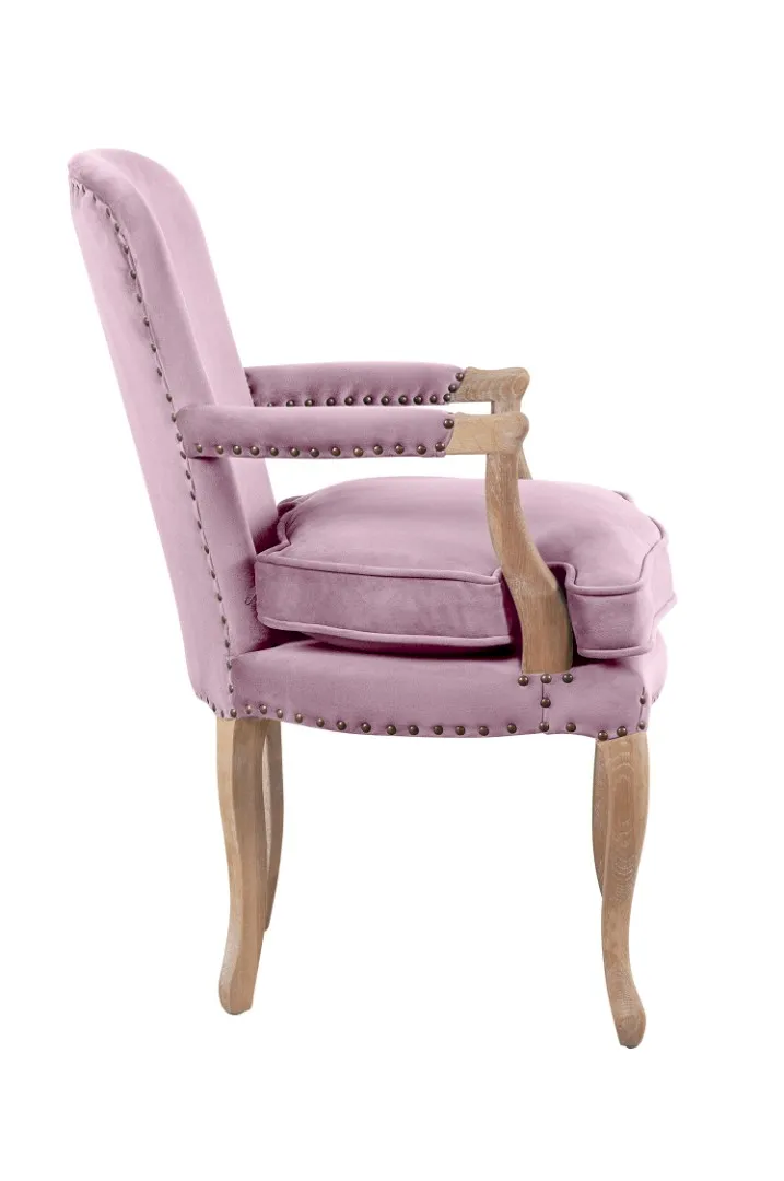 заказать Мягкое полукресло с подлокотниками Anver Oak Pink