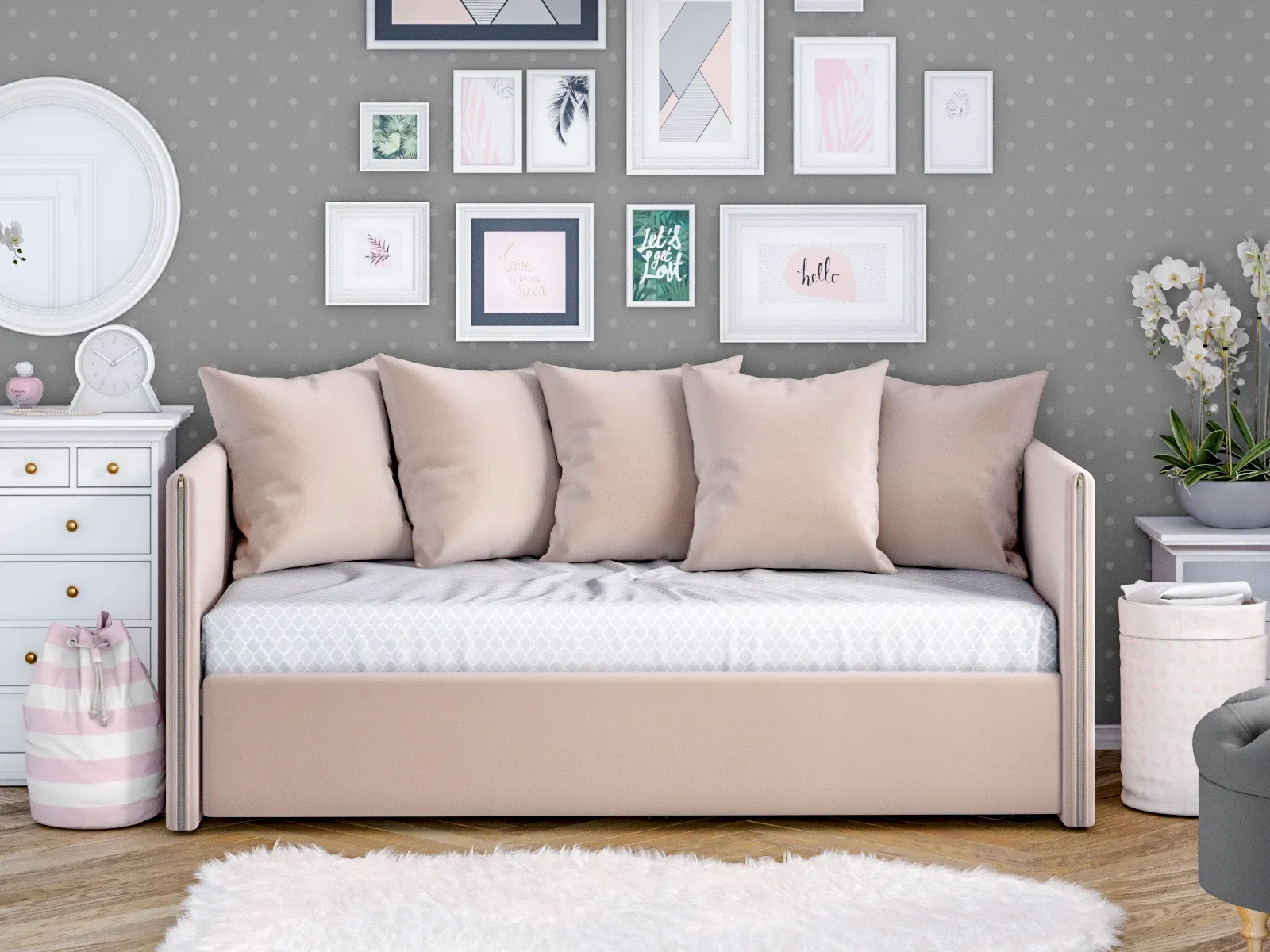 заказать Кровать-кушетка Milano в интернет-магазине в Москве заказать Кровать-кушетка Milano в интернет-магазине