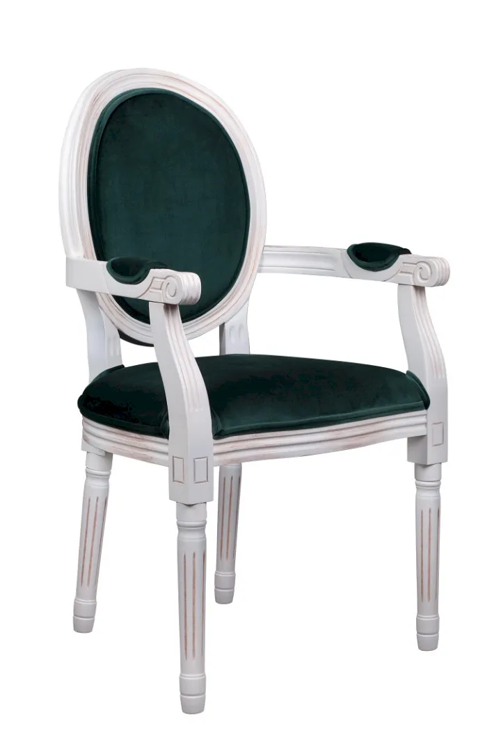 купить Мягкий стул с подлокотниками Volker Arm Green