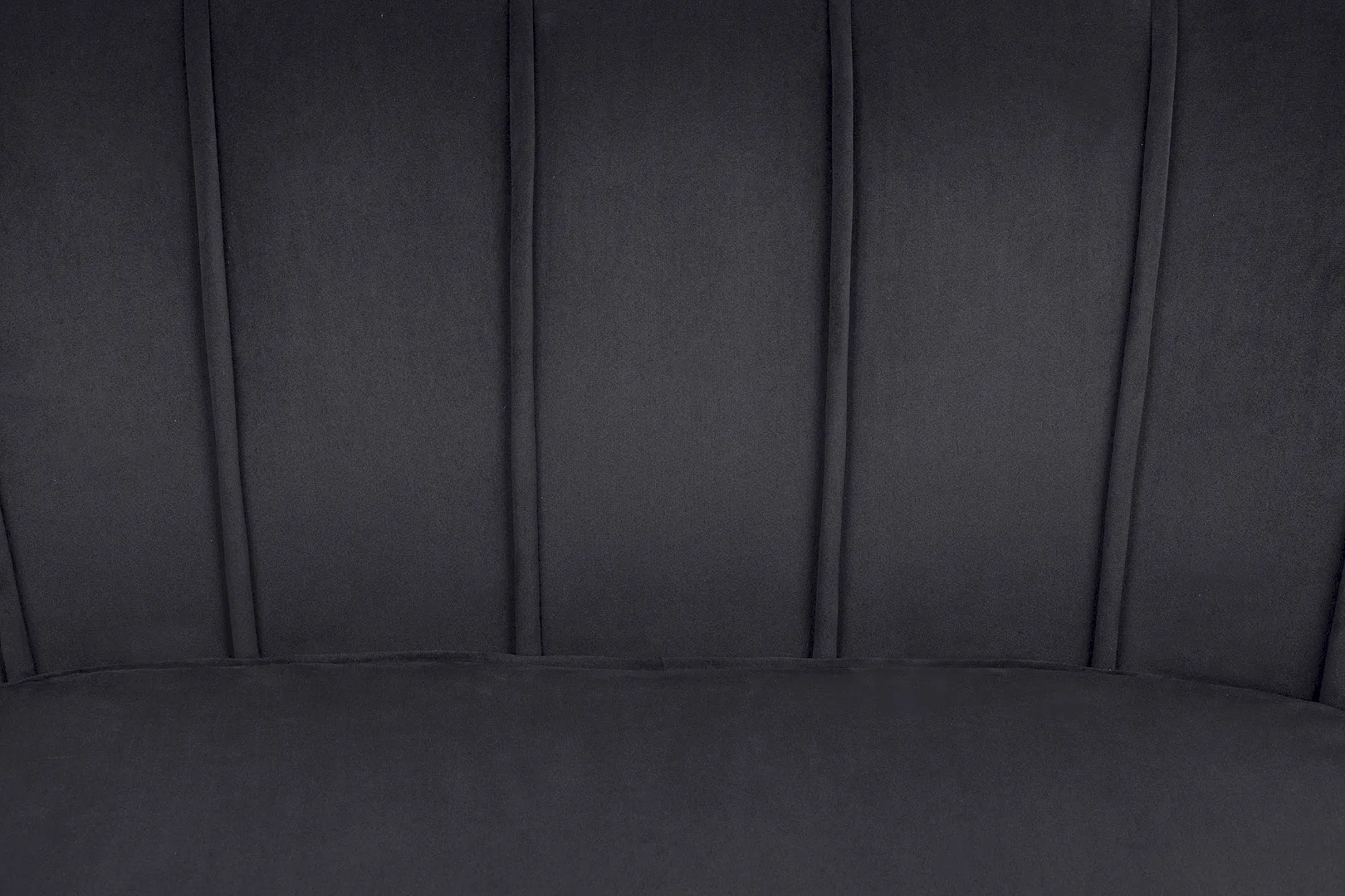 Диван ракушка для гостиниц Pearl Triple Black на черных ножках в интерьере в Москве Диван ракушка для гостиниц Pearl Triple Black на черных ножках в интерьере