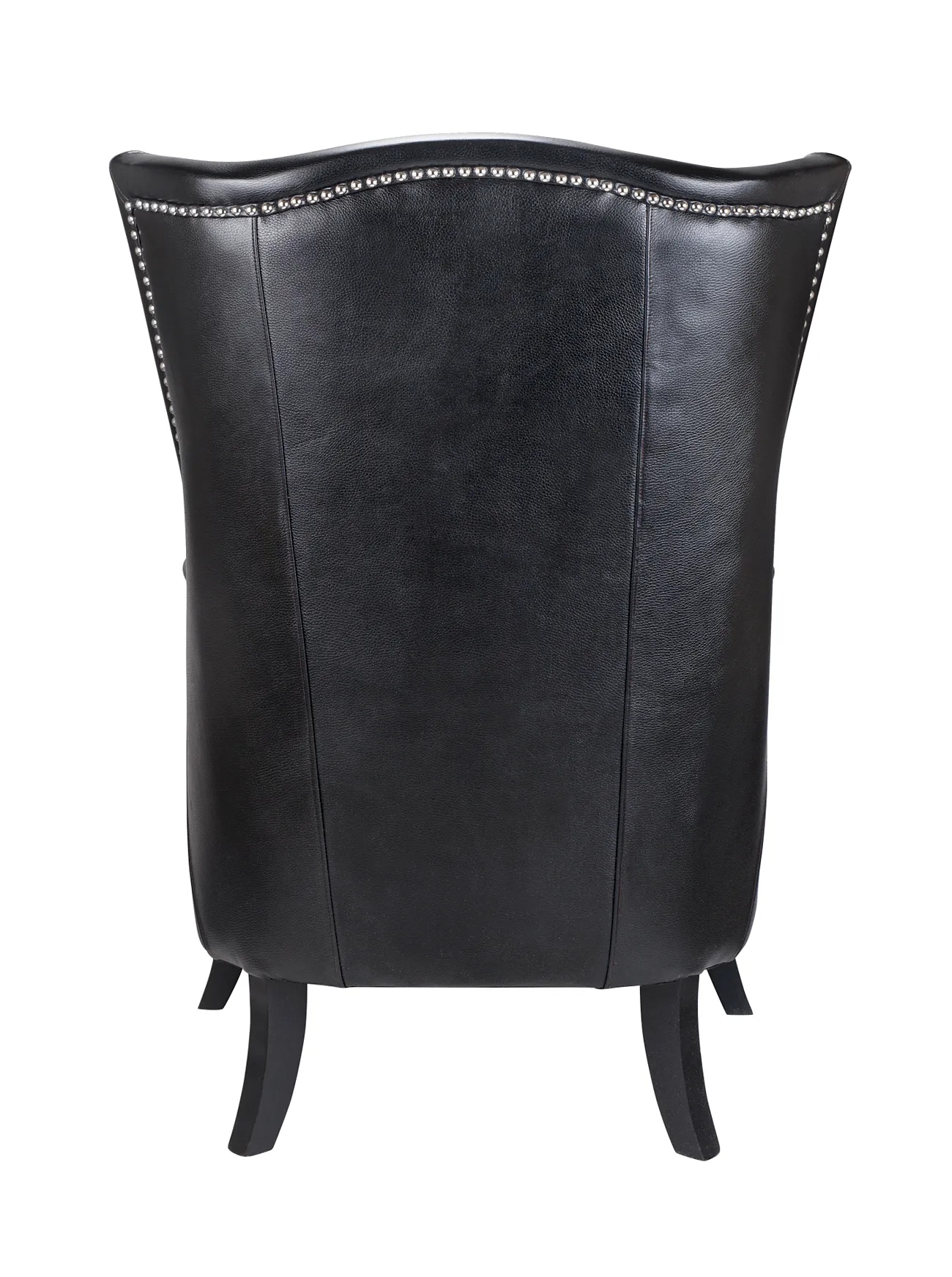Кожаное кресло каминное Chester Black Leather в интернет-магазине в Санкт-Петербурге