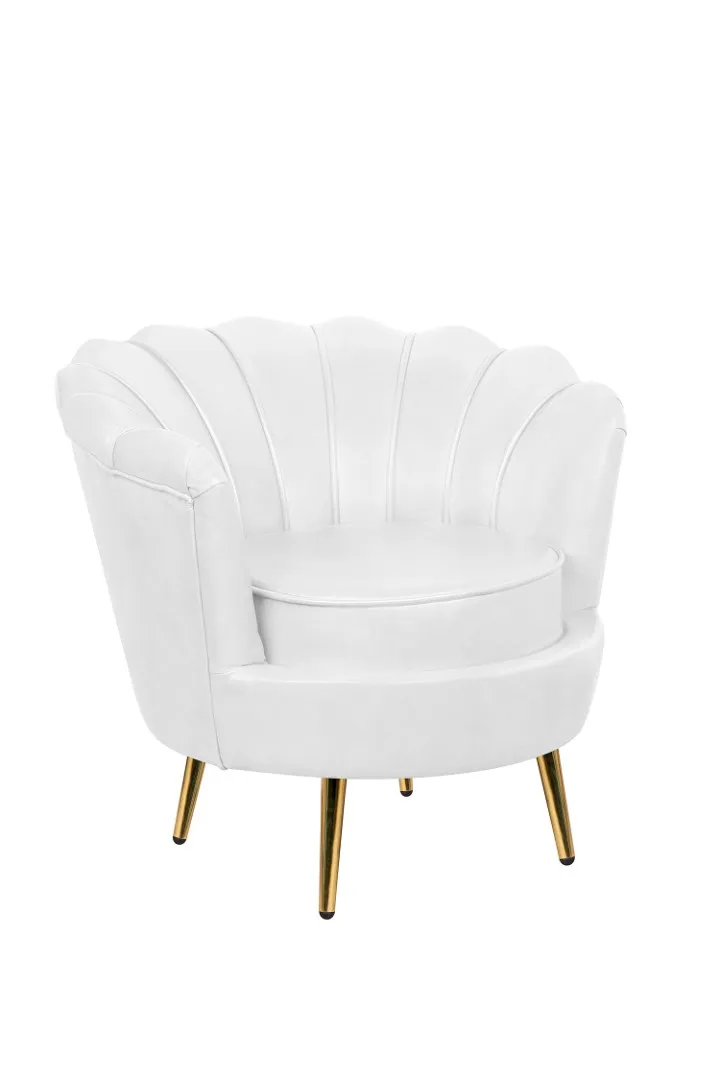 купить Низкое кресло ракушка Pearl White в Москве купить Низкое кресло ракушка Pearl White в Санкт-Петербурге
