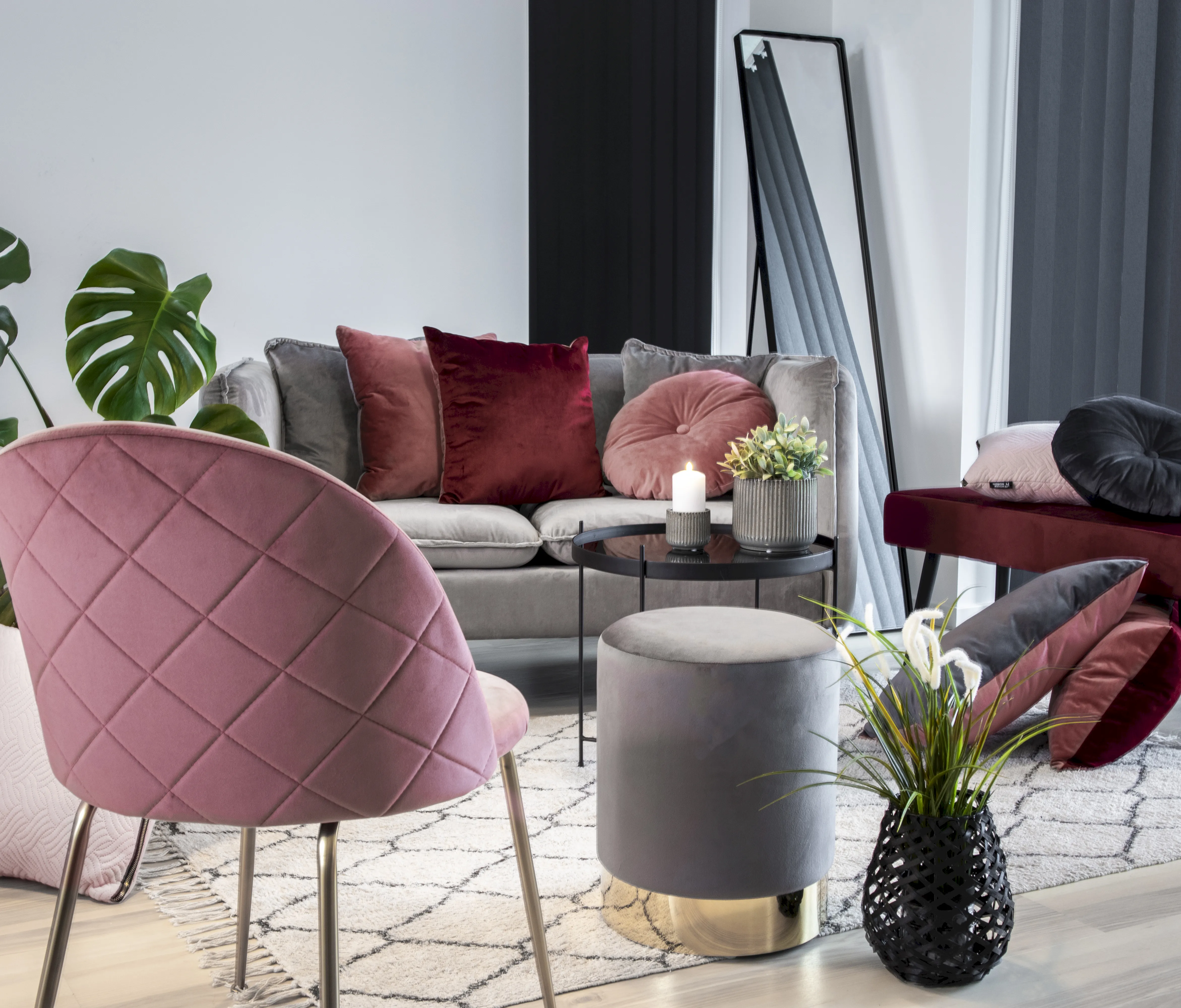 купить Пуф GAMBY HOUSE NORDIC серый арт 1504022 в Москве купить Пуф GAMBY HOUSE NORDIC серый арт 1504022