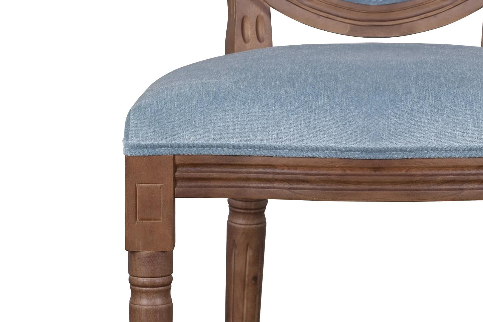 Стул Volker Leg Blue в интерьере в Санкт-Петербурге
