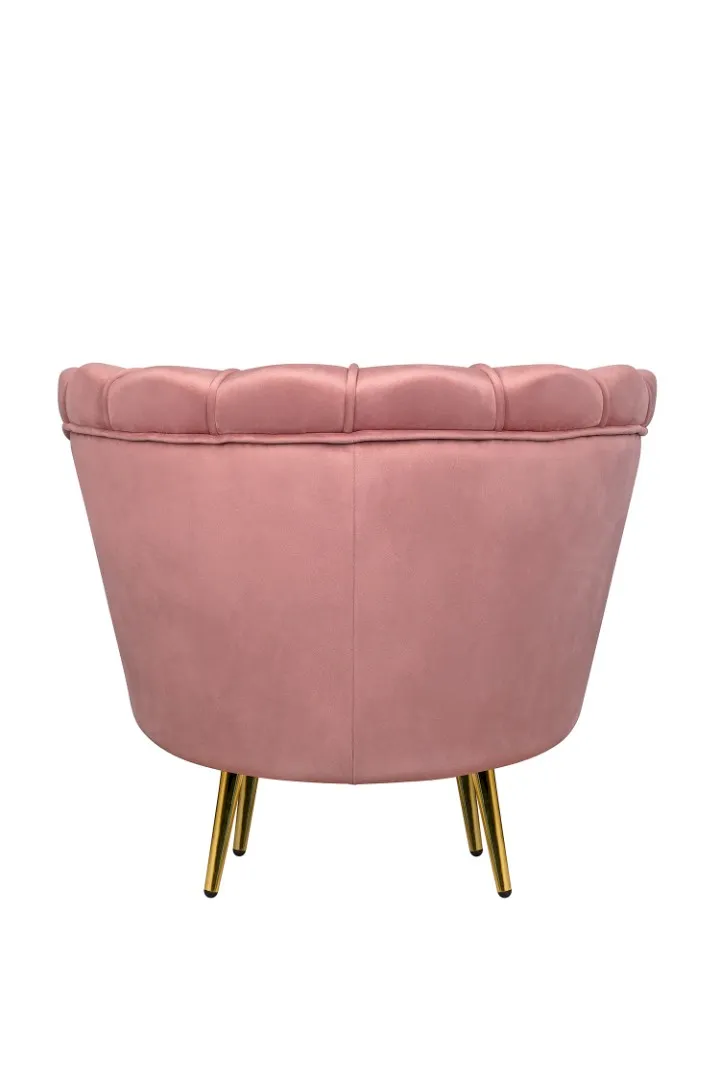 Низкое кресло ракушка Pearl Pink V3 в интернет-магазине в Санкт-Петербурге