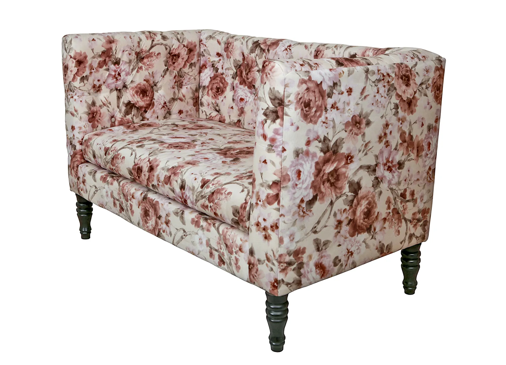 Диван Rose Flower в современном стиле фиолетовый в интернет-магазине в Санкт-Петербурге