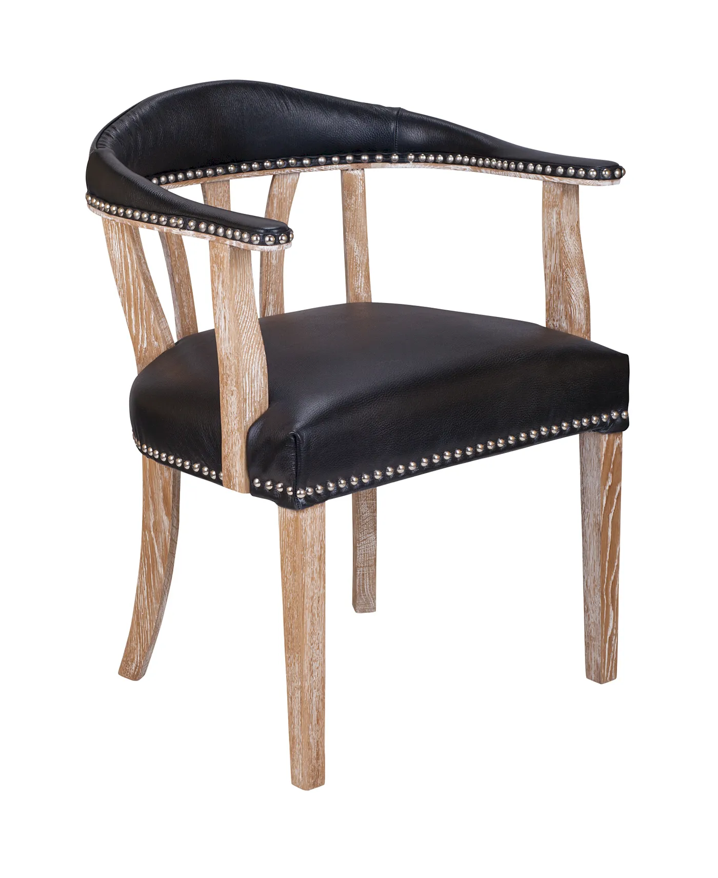 купить Мягкий стул с подлокотниками Tanner Black Leather в Москве купить Мягкий стул с подлокотниками Tanner Black Leather в Санкт-Петербурге