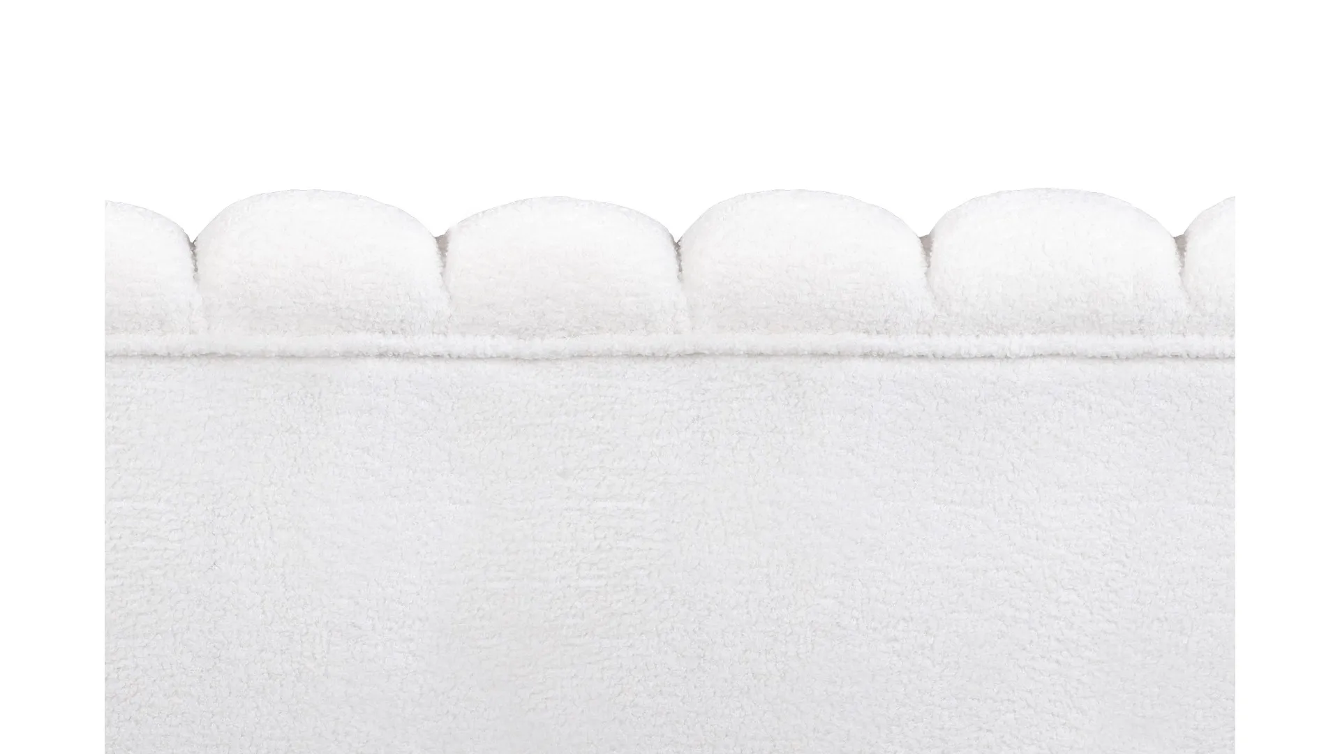Комплект кресел и дивана ракушка Pearl Triple White Boucle в интернет-магазине в Москве Комплект кресел и дивана ракушка Pearl Triple White Boucle в интернет-магазине