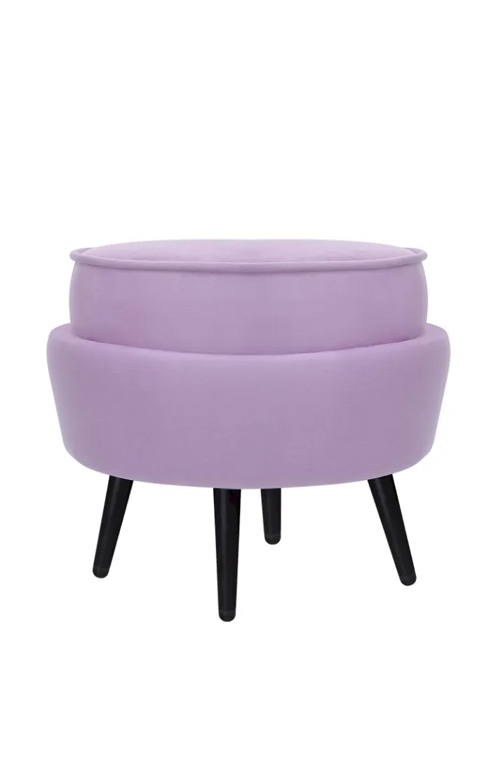 купить Пуф Pearl Adorn Purple на черных ножках в Москве купить Пуф Pearl Adorn Purple на черных ножках в Санкт-Петербурге