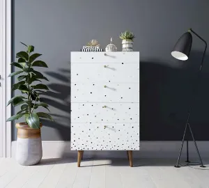 Комод высокий "Бербер (Berber)" принт 15 арт BB10/Print_15
