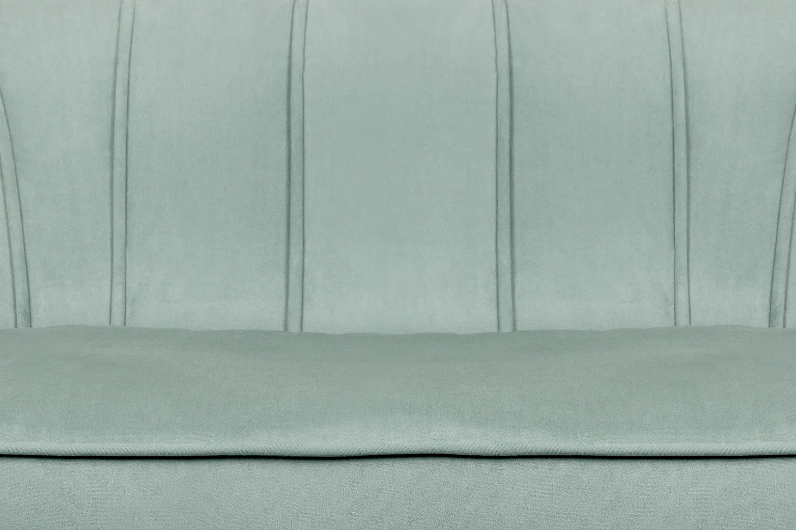 Диван ракушка для гостиниц Pearl Triple Green в интерьере