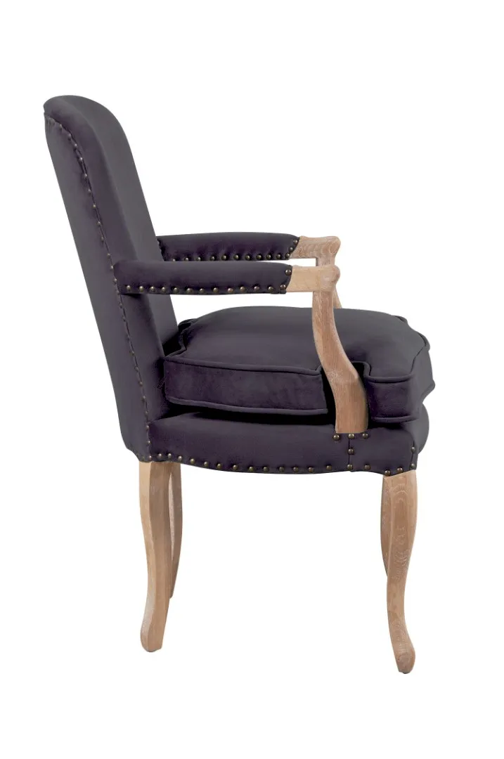 заказать Мягкое полукресло с подлокотниками Anver Oak Black