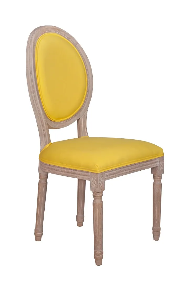 купить Стул с круглой спинкой Volker Oak Yellow в Санкт-Петербурге