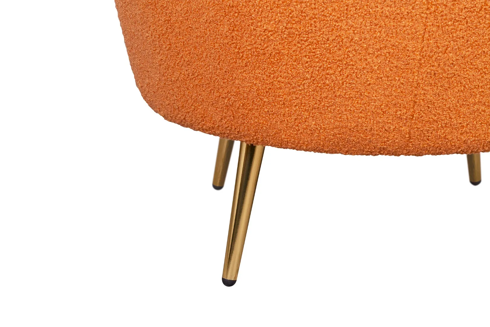 фото Низкое кресло ракушка Pearl Orange Boucle в интерьере в Москве фото Низкое кресло ракушка Pearl Orange Boucle в интерьере в Санкт-Петербурге