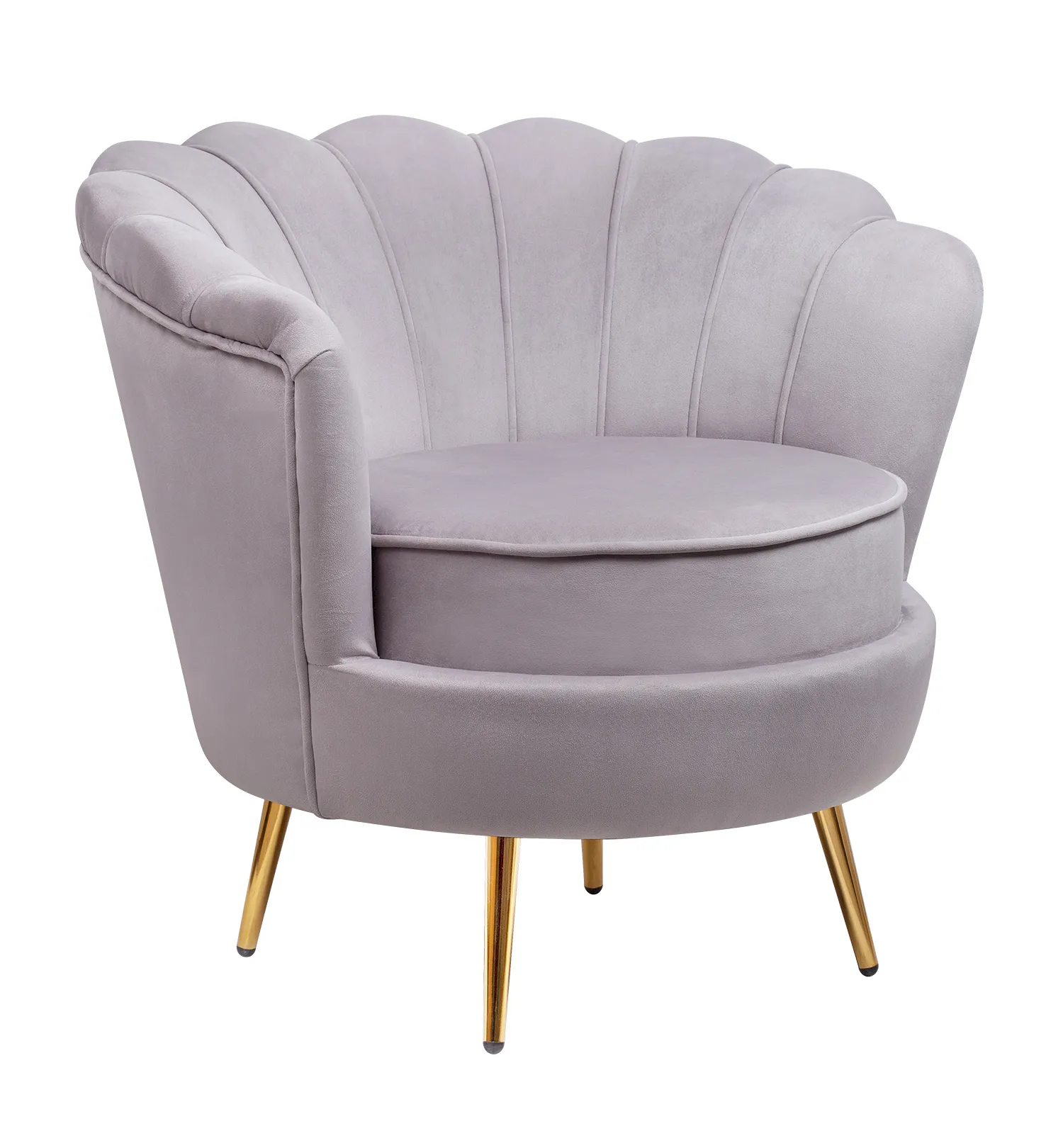 купить Низкое кресло ракушка Pearl Grey в Санкт-Петербурге