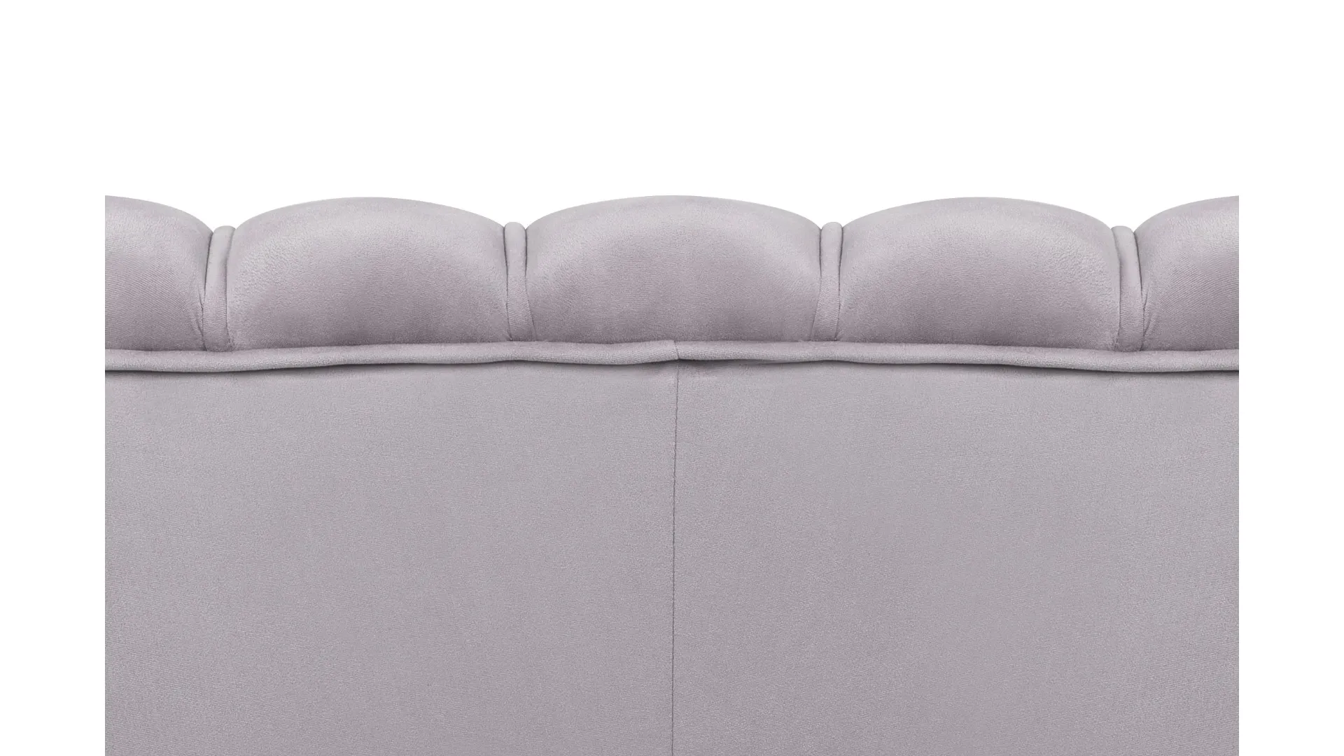 Комплект кресел и дивана ракушка Pearl Double Grey в интернет-магазине
