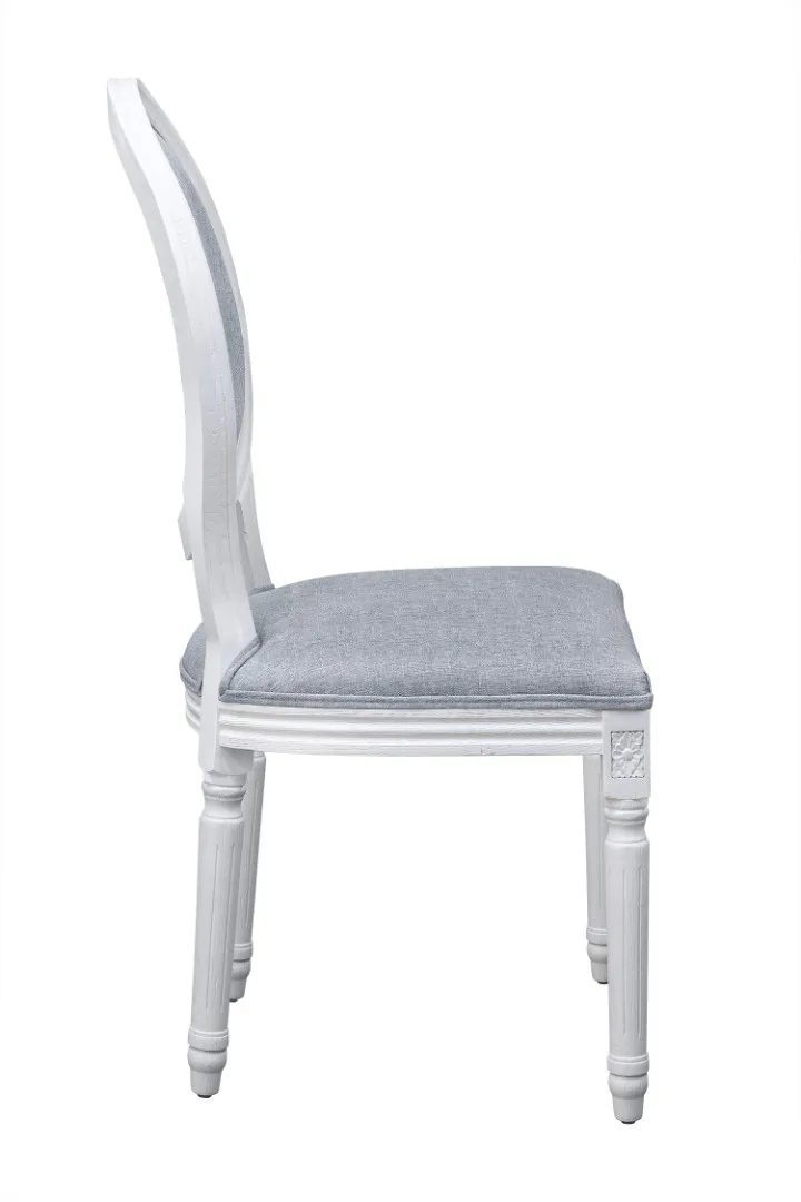 заказать Стул с круглой спинкой Volker oak Grey and White