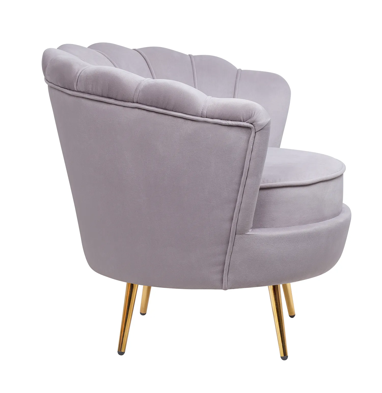 заказать Низкое кресло ракушка Pearl Grey в Санкт-Петербурге