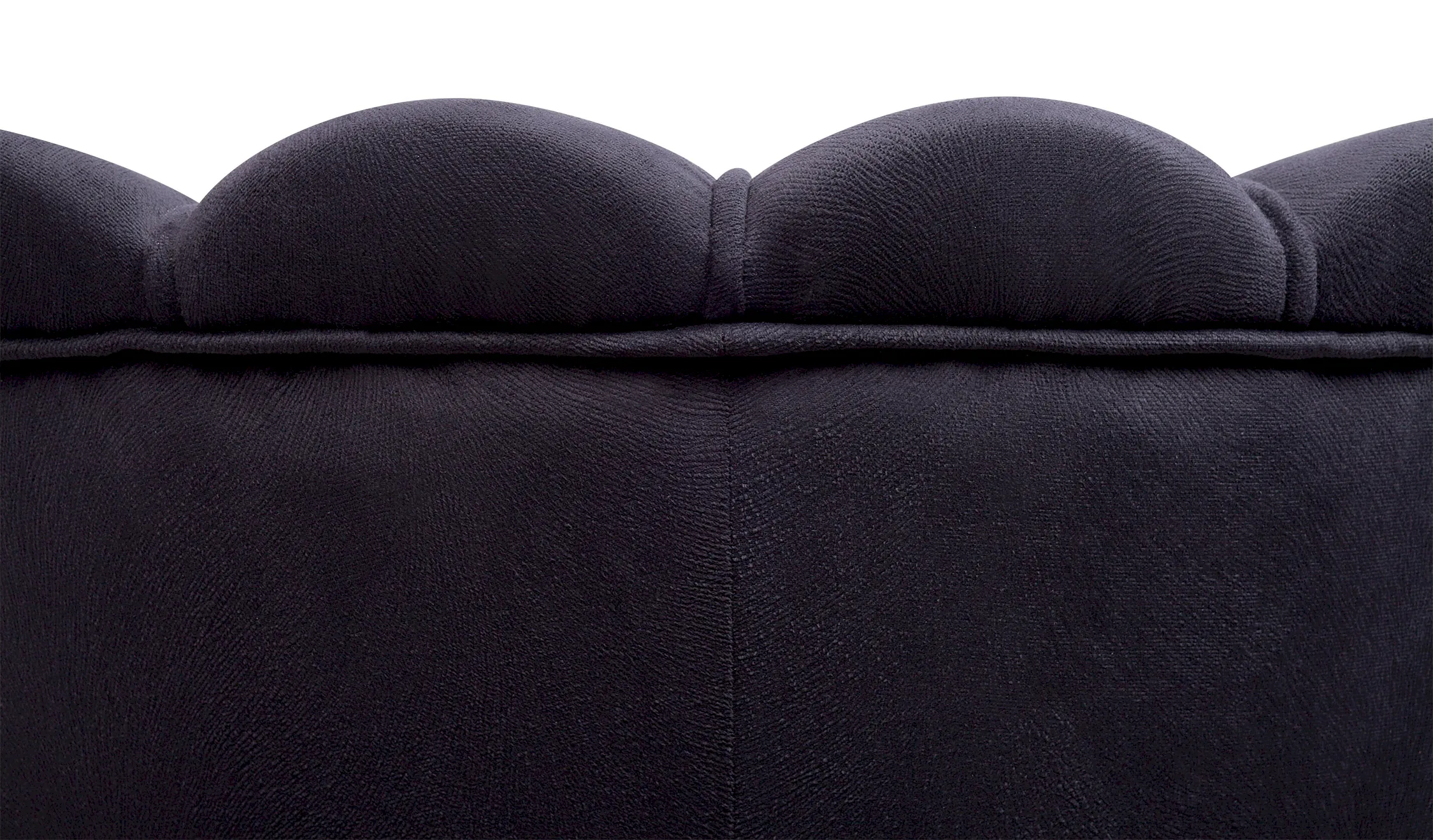 фото Низкое кресло ракушка Pearl Black