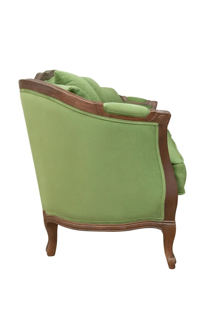 заказать Прямой диван Darcy 3 Green