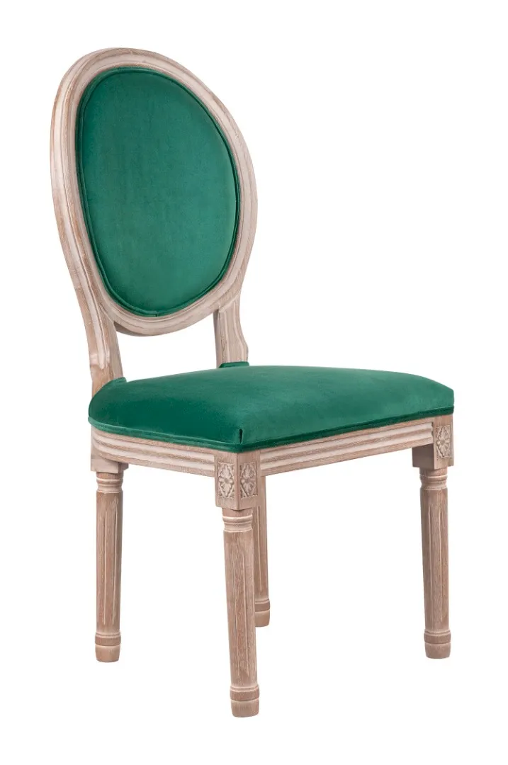 купить Стул с круглой спинкой Volker Oak Green V2 в Москве купить Стул с круглой спинкой Volker Oak Green V2