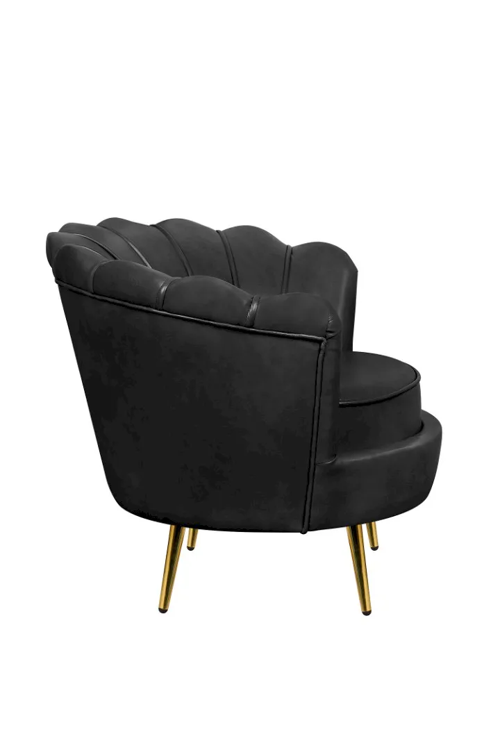 заказать Низкое кресло ракушка Pearl Black V2 в Москве заказать Низкое кресло ракушка Pearl Black V2 в Санкт-Петербурге