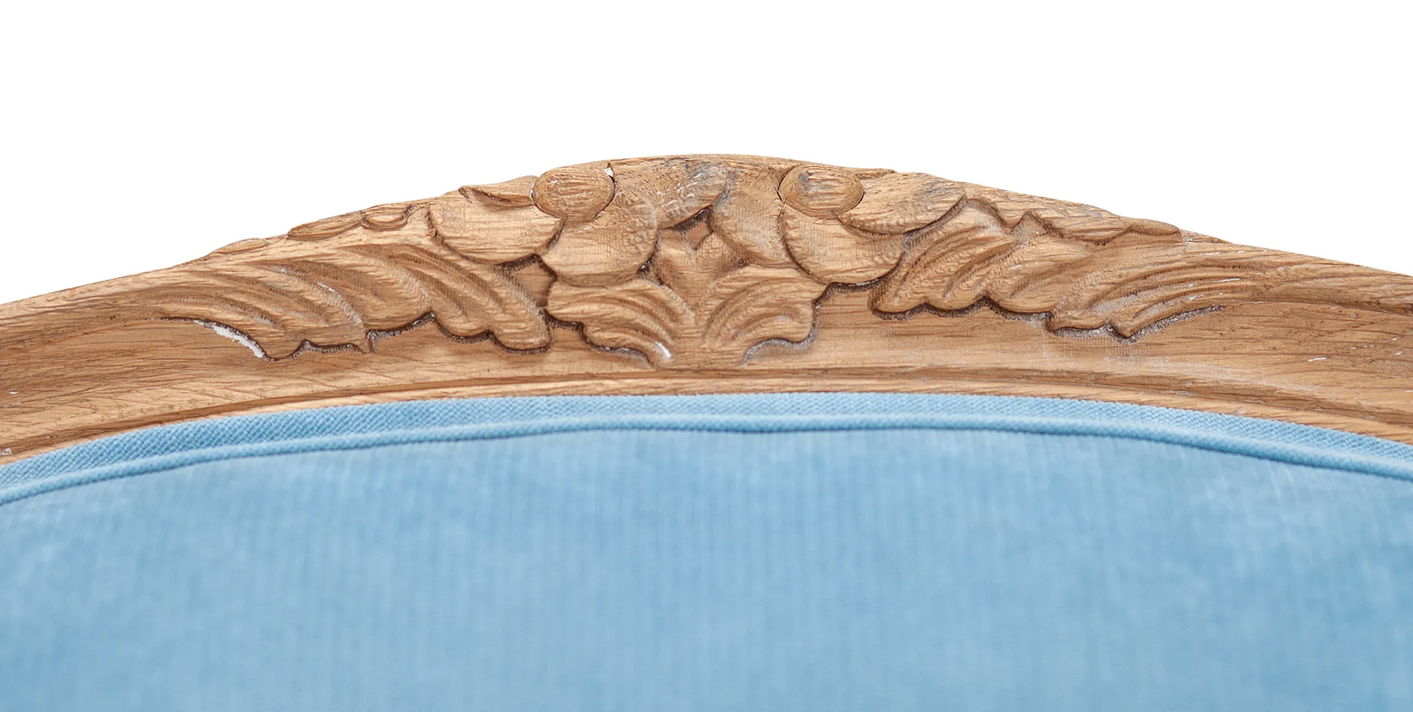 фото Мягкое полукресло с подлокотниками Aldo Light Blue