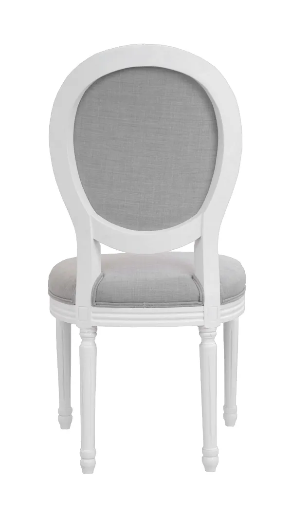 заказать Дизайнерский обеденный стул Miro White and Grey в Санкт-Петербурге