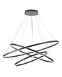 Люстра Orblaze 3 rings 1000 black №0 в Санкт-Петербурге