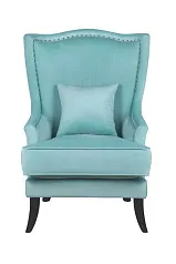 фото Кресло каминное Chester Turquoise в интерьере в Санкт-Петербурге