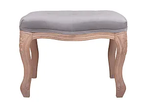 Банкетка Kina Velvet Gray в Санкт-Петербурге