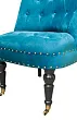 Низкое кресло Aviana Blue Velvet №4 в Санкт-Петербурге