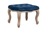 Дизайнерская банкетка Kina Velvet Blue №1