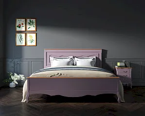 купить красивые Кровать "Леонтина (Leontina)" в лавандовом цвете 180x200 арт ST9341/18L в Санкт-Петербурге