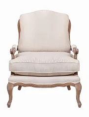 красивое Мягкое полукресло с подлокотниками Niro Rattan Beige на заказ в Санкт-Петербурге