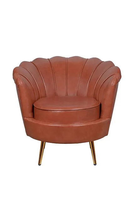 Низкое кресло ракушка Pearl Brown в Санкт-Петербурге Низкое кресло ракушка Pearl Brown