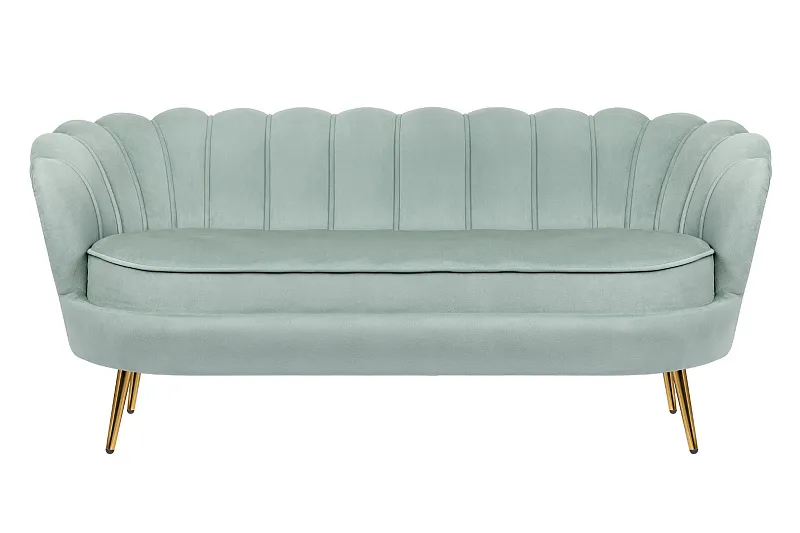 Диван ракушка для гостиниц Pearl Triple Green