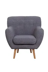 Низкое кресло Fuller Grey Boucle в Санкт-Петербурге