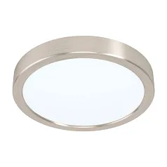 купить красивые 99219 Светодиодный накладной светильник FUEVA 5, 17W (LED), ?210, H28, 2000lm, 3000K, сталь, никель в интернет-магазине в Санкт-Петербурге